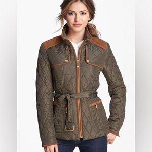 Vince Camuto Quilted Field Jacket Size M